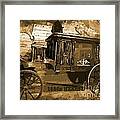 Hearse Poster Framed Print