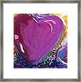 Heart Of Love Framed Print