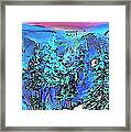 Heaven At Noon Framed Print