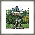 Heffelfinger Fountain Framed Print