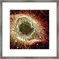 Helix Nebula Framed Print