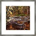 Hells Hole At The Chauga River Framed Print