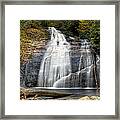 Helton Creek Falls Framed Print