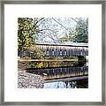 Hemlock Covered Bridge Framed Print