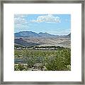 Henderson Nevada Desert Framed Print