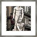 Hercules And Cacus Framed Print