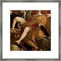 Hercules Deianira And The Centaur Nessus Framed Print
