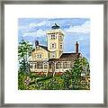 Hereford Inlet Lighthouse And Gardens 2 Framed Print