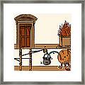 Heros Door-opening Apparatus Framed Print