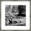 High Grass At Low Tide Framed Print