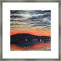 High Summer On Hood Canal Framed Print