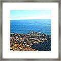 Hiking Laguna Beach Framed Print