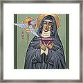 St. Hildegard Of Bingen 171 Framed Print