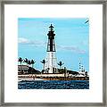 Hillsboro Lighthouse Framed Print