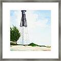 Hillsboro Point Inlet Florida Lighthouse Framed Print