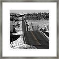 Hilly Ride Framed Print