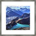 Himalaya Landscape, Gokyo Ri Framed Print