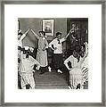 Hine: Folk Dancing, 1916 Framed Print