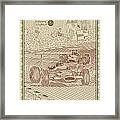 Historic Car Racing Framed Print