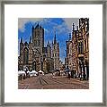 Historical Ghent Framed Print