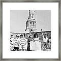 History 20st Century Person Black-and-white Art 445 Framed Print