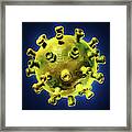 Hiv Particle Framed Print