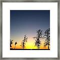 Holbrook Sunset Framed Print