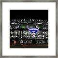 Home Of The Cleveland Indians Framed Print