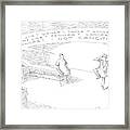 'hop? Jig? Dance? You're A Dancer? Sounds Like? Framed Print