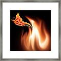 Hope Is The Flame Framed Print