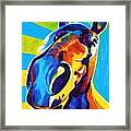 Horse - Chipper Framed Print
