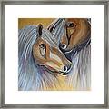 Horse Duo Framed Print