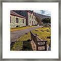 Hospital Bench Framed Print