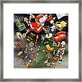 House And Garden Christmas Gifts Cover Framed Print