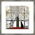 House And Garden Cover Framed Print