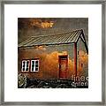 House In The Clouds Framed Print