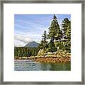 House Upon A Rock Framed Print