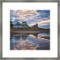 Houses By The Cribstone Framed Print