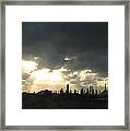 Houston Refinery At Dusk Framed Print