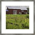 Hudson Valley Barn Framed Print