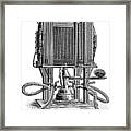 Humphery Gas Lamp, 1893 Framed Print