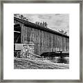 Hunsecker's Mill Bridge Framed Print