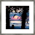 Hunting Island Sunrise Framed Print