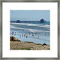 Huntington Beach Pier Framed Print