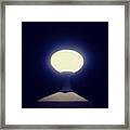 I Am The Light #lamp #love #light Framed Print