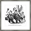 I Do Beg Your Pardon! Some Force Seems Framed Print