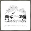 I Don't Need My Antennae Any More.  I Have Cable Framed Print