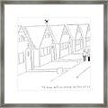 I Hear He's Eccentric In Lots Of Ways Framed Print