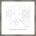 I Now Pronounce You Both Legally Insane Framed Print