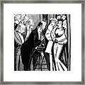 I Suppose You Girls Are Wondering Why I Asked Framed Print